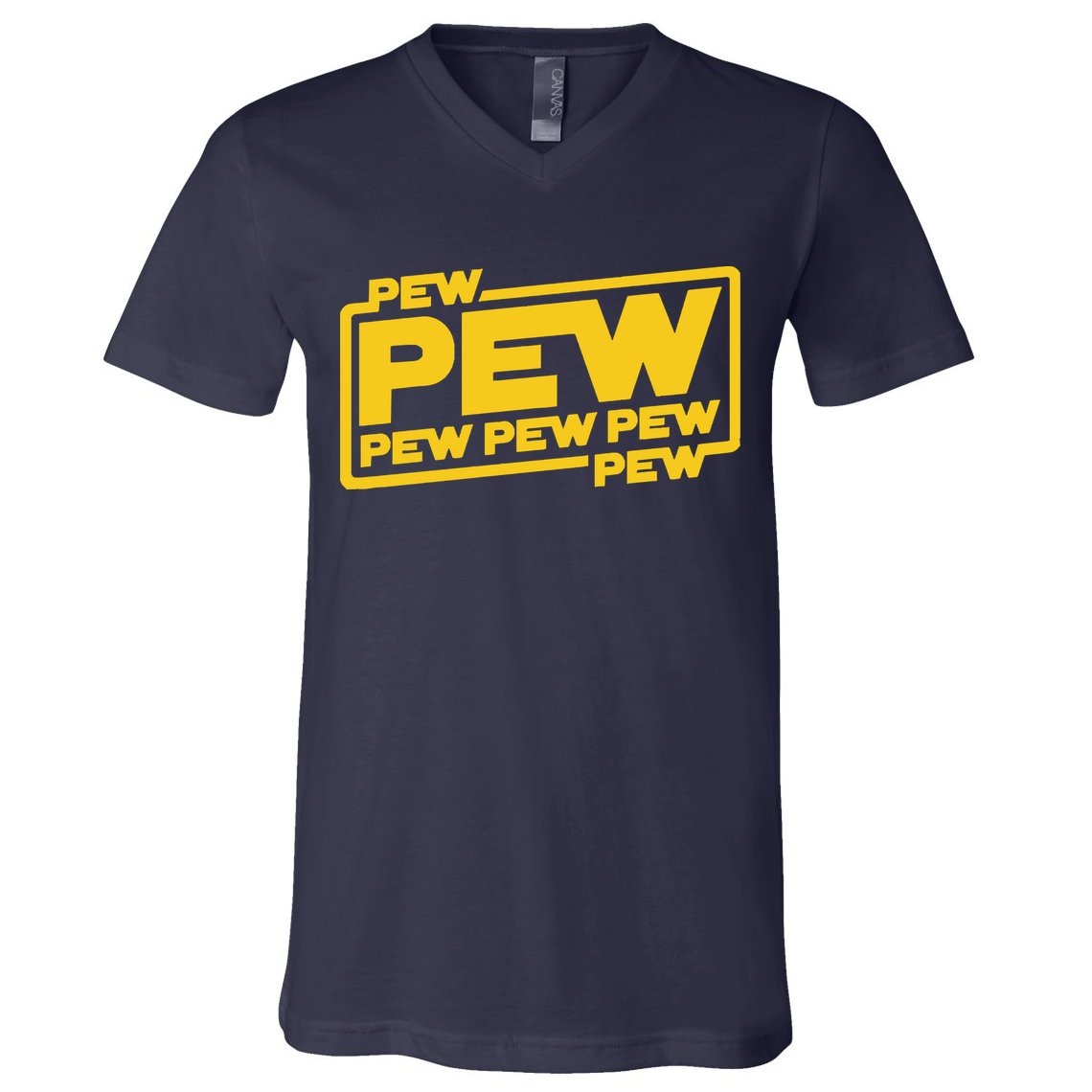 Pew Wars V-Neck T-Shirt