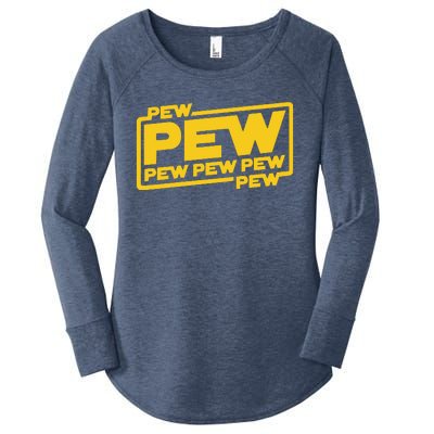 Pew Wars Women's Perfect Tri Tunic Long Sleeve Shirt