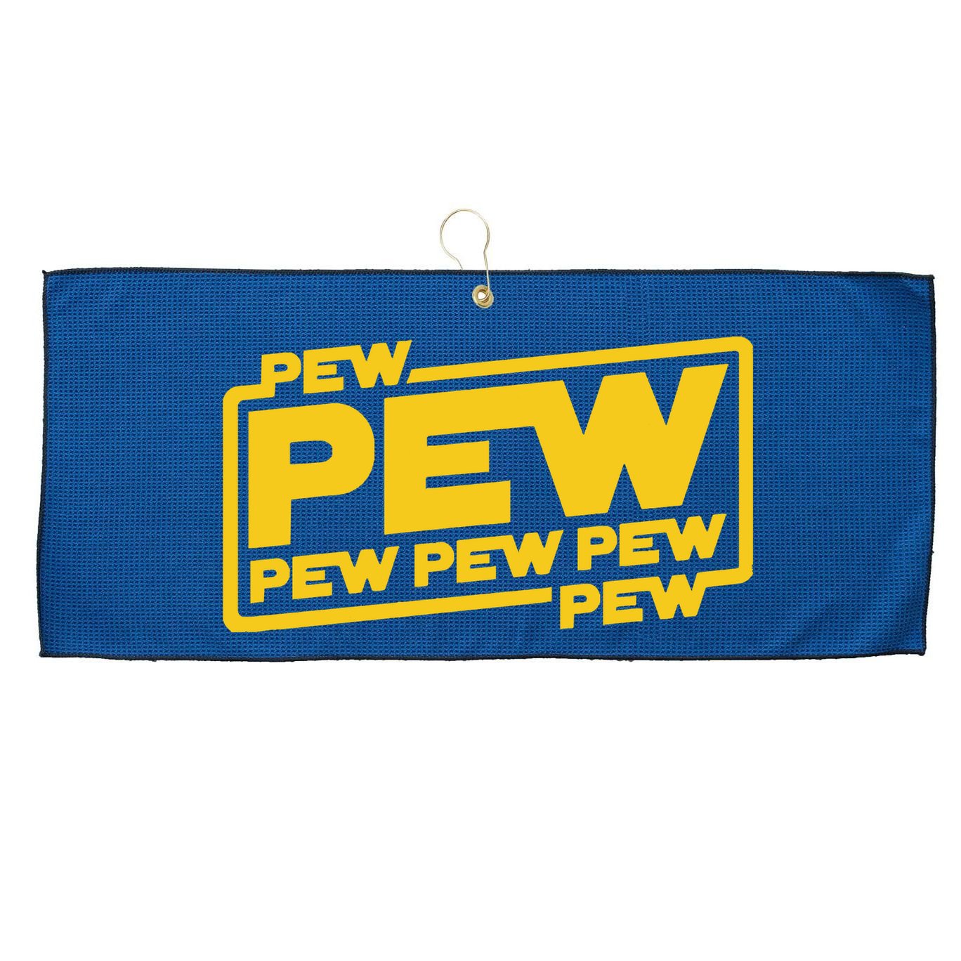 Pew Wars Large Microfiber Waffle Golf Towel