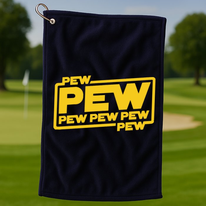 Pew Wars Golf Towel