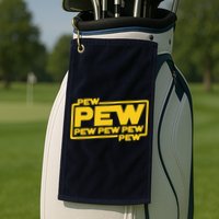 Pew Wars Golf Towel