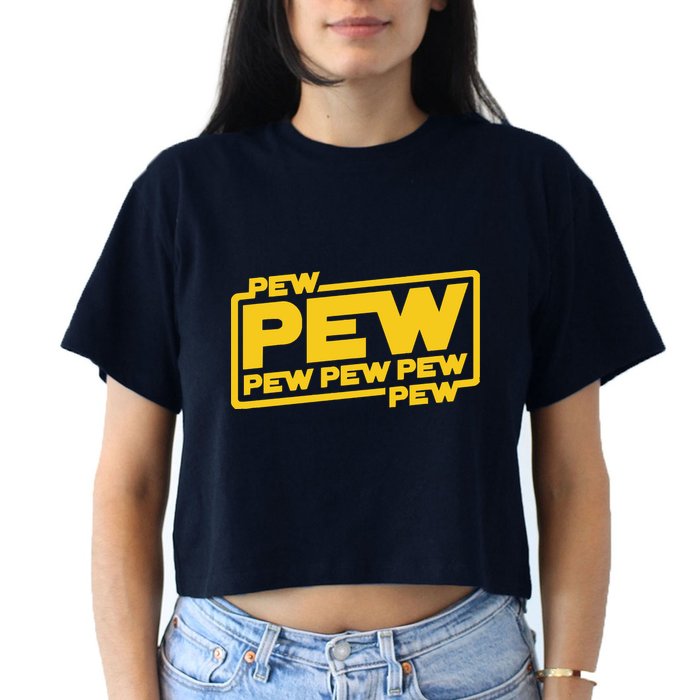 Pew Wars Crop Top