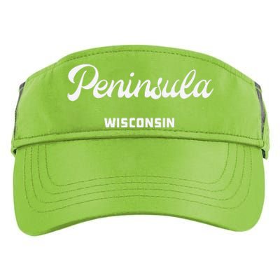 Peninsula Wisconsin Adult Drive Performance Visor