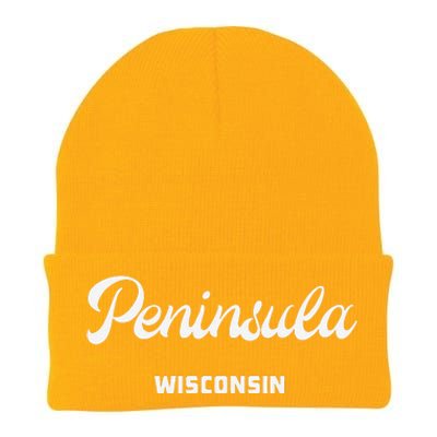 Peninsula Wisconsin Knit Cap Winter Beanie