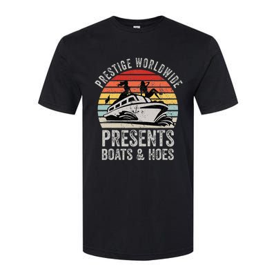 Prestige Worldwide Presents Boats And Hoes Softstyle CVC T-Shirt