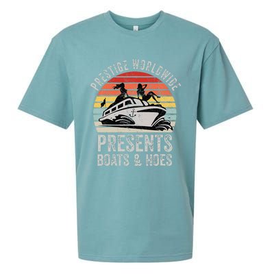 Prestige Worldwide Presents Boats And Hoes Sueded Cloud Jersey T-Shirt