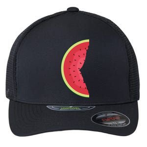 Palestine Watermelon Flexfit Unipanel Trucker Cap