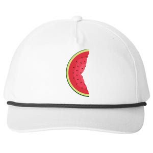 Palestine Watermelon Snapback Five-Panel Rope Hat