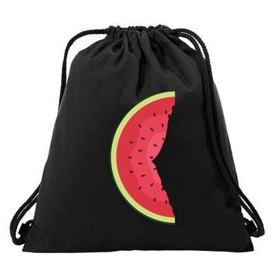 Palestine Watermelon Drawstring Bag