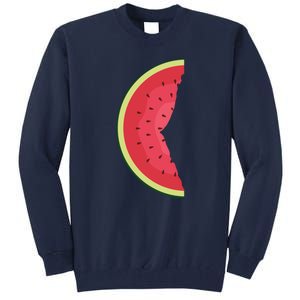 Palestine Watermelon Tall Sweatshirt