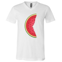 Palestine Watermelon V-Neck T-Shirt