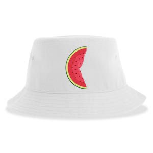 Palestine Watermelon Sustainable Bucket Hat