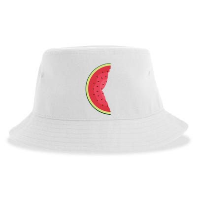 Palestine Watermelon Sustainable Bucket Hat