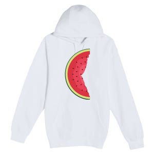 Palestine Watermelon Premium Pullover Hoodie