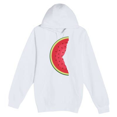 Palestine Watermelon Premium Pullover Hoodie