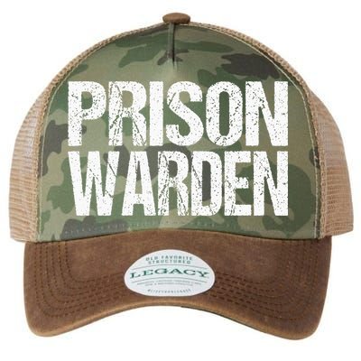 Prison Warden Police Officer Guard Lazy Halloween Costume Legacy Tie Dye Trucker Hat