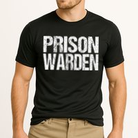 Prison Warden Police Officer Guard Lazy Halloween Costume Cooling Performance Crew T-Shirt