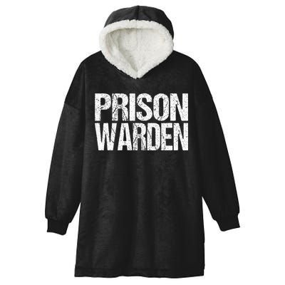 Prison Warden Police Officer Guard Lazy Halloween Costume Hooded Wearable Blanket
