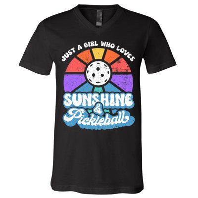 Pickleball, Wo Pickleball Tee, Pickleball Lover V-Neck T-Shirt