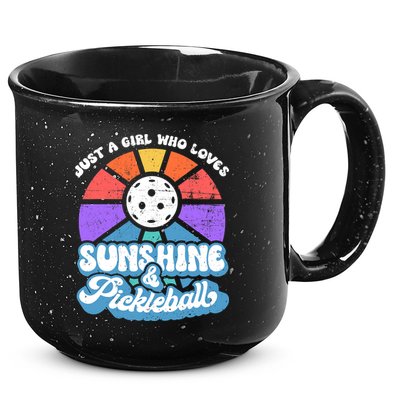 Pickleball, Wo Pickleball Tee, Pickleball Lover 15oz Campfire Ceramic Mug