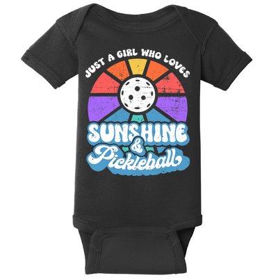 Pickleball, Wo Pickleball Tee, Pickleball Lover Baby Bodysuit