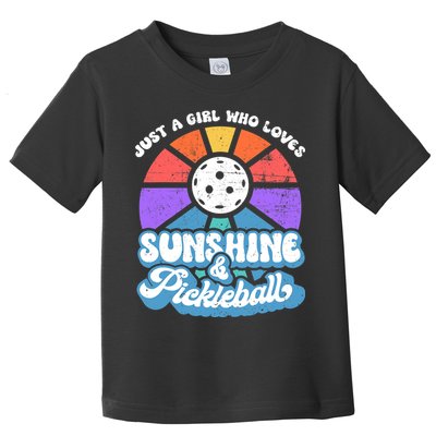 Pickleball, Wo Pickleball Tee, Pickleball Lover Toddler T-Shirt