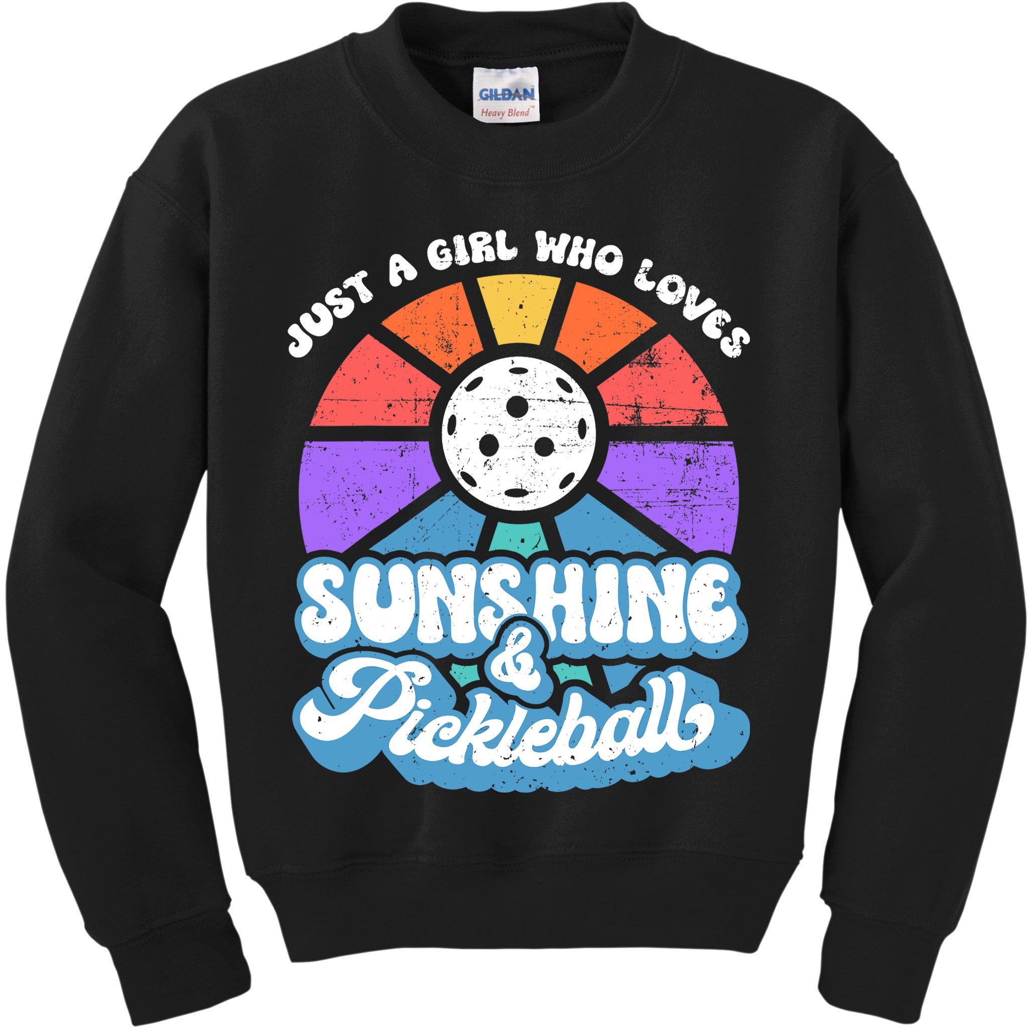 Pickleball, Wo Pickleball Tee, Pickleball Lover Kids Sweatshirt