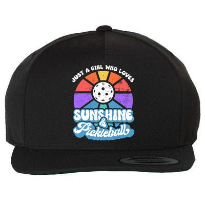 Pickleball, Wo Pickleball Tee, Pickleball Lover Wool Snapback Cap