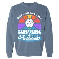 Pickleball, Wo Pickleball Tee, Pickleball Lover Garment-Dyed Sweatshirt