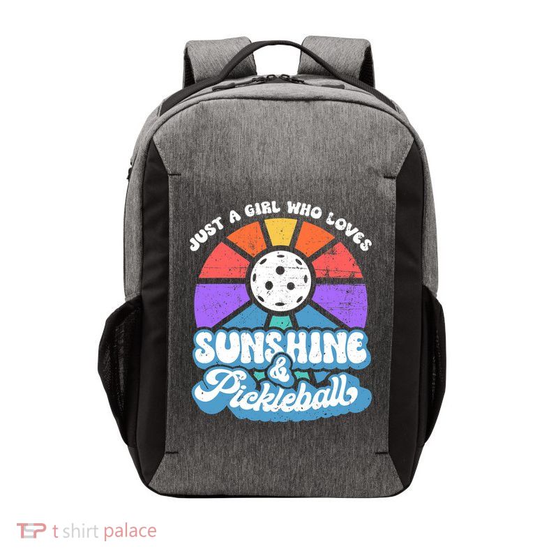 Pickleball, Wo Pickleball Tee, Pickleball Lover Vector Backpack