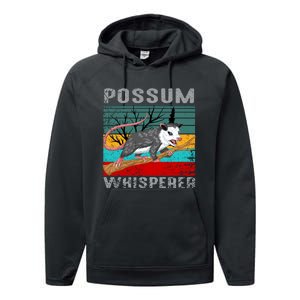 Possum Whisperer Performance Fleece Hoodie