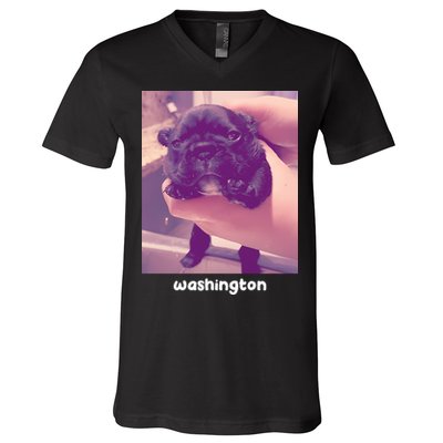 Pibble Washington V-Neck T-Shirt