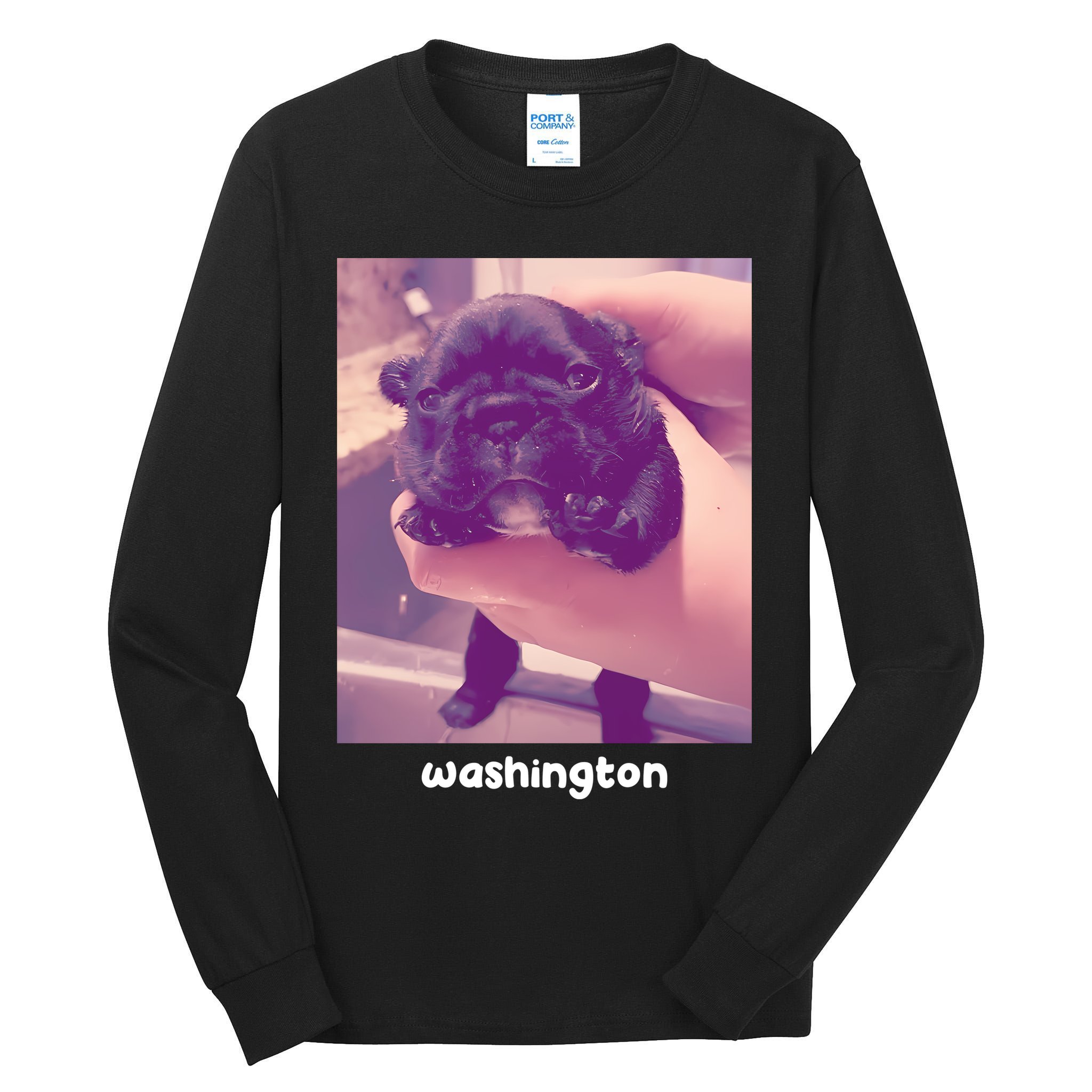 Pibble Washington Tall Long Sleeve T-Shirt