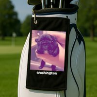 Pibble Washington Golf Towel