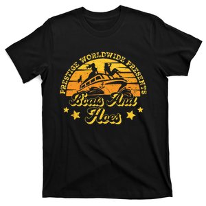 Prestige Worldwide Presents Boats And Hoes Funny Party Boat T-Shirt