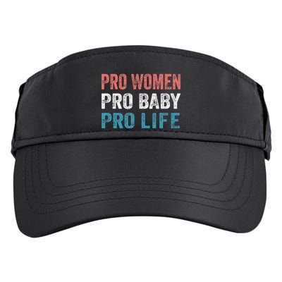 Pro Women Pro Baby Pro Life Adult Drive Performance Visor