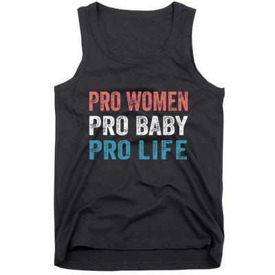 Pro Women Pro Baby Pro Life Tank Top