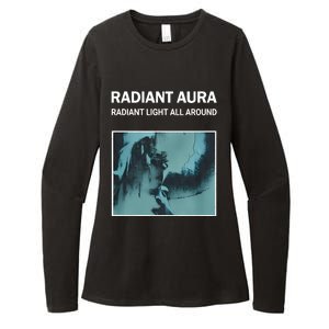 Plies Wearing Radiant Aura Radiant Light All Around Womens CVC Long Sleeve Shirt