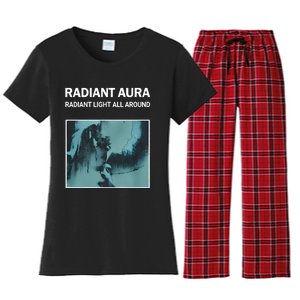 Plies Wearing Radiant Aura Radiant Light All Around Women's Flannel Pajama Set