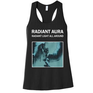 Plies Wearing Radiant Aura Radiant Light All Around Women's Racerback Tank