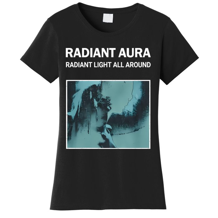 Plies Wearing Radiant Aura Radiant Light All Around Women's T-Shirt