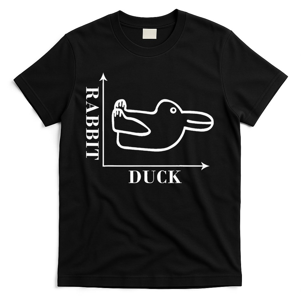 Philosophy Wittgenstein Rabbit Duck Illusion T-Shirt