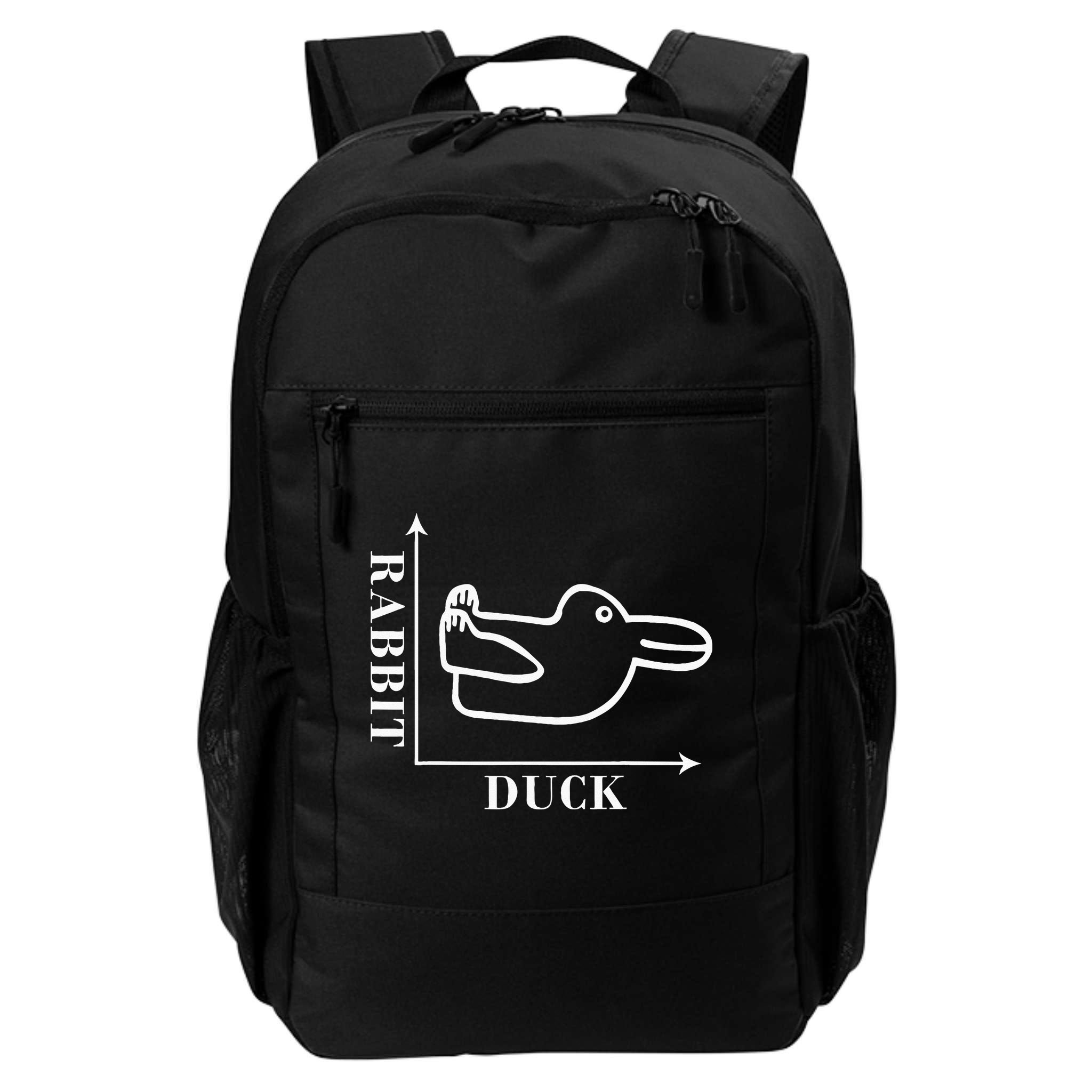 Philosophy Wittgenstein Rabbit Duck Illusion Backpack