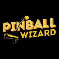 Pinball Wizard Retro Vintage Multiball Pinball Arcade Game Poster