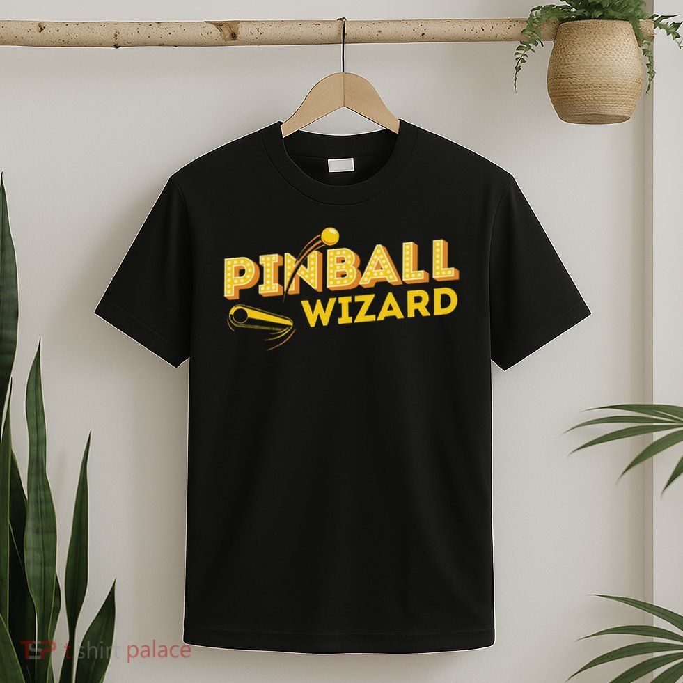 Pinball Wizard Retro Vintage Multiball Pinball Arcade Game T-Shirt