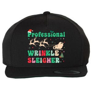 Professional Wrinkle Sleigher Aesthetic Nurse Xmas Cool Gift Wool Snapback Cap