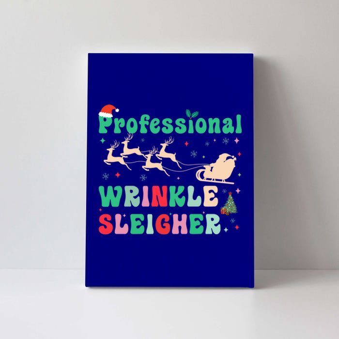 Professional Wrinkle Sleigher Aesthetic Nurse Xmas Cool Gift Canvas