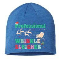 Professional Wrinkle Sleigher Aesthetic Nurse Xmas Cool Gift Sustainable Beanie