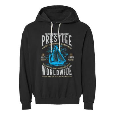 Prestige Worldwide Step Brothers Boats Garment-Dyed Fleece Hoodie