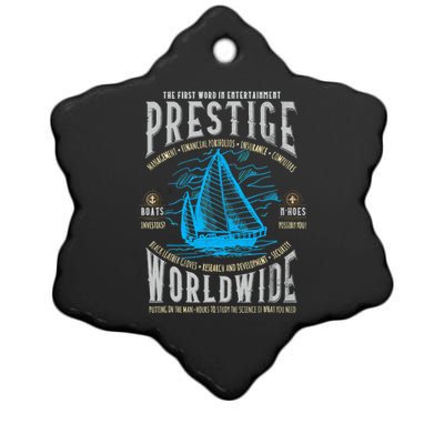 Prestige Worldwide Step Brothers Boats Ceramic Star Ornament